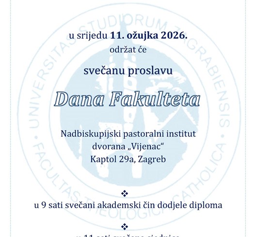 Dan Katoličkoga bogoslovnog fakulteta Sveučilišta u Zagrebu